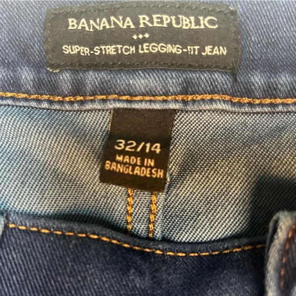Banana Republic Super Stretch Jegging Fit Jeans, size 32/14 - Picture 2 of 6